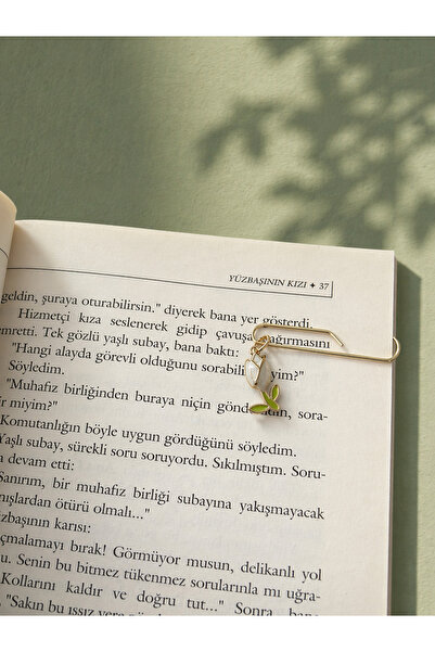 TekinAksesuar15 Lale Figürlü Kitap Ayracı | Estetik Çiçek Tasarımlı Bookmark