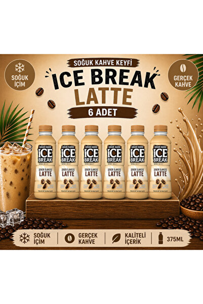 İçim İce Break Şekersiz Latte 6 Adet