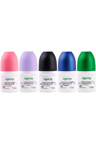 Agarta Roll-On Kadın 50 ML (Fresh Flower-Lycıa-Patchoulı Deep-Sensatıon-Natur...