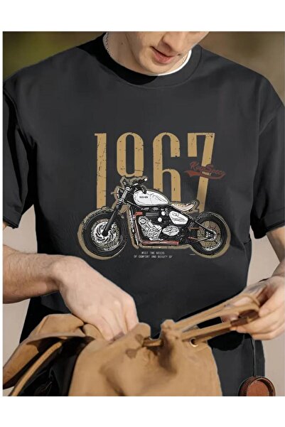 DİVİN Ανδρικό Μοντέρνο Μπλουζάκι Streetwear με Στάμπα