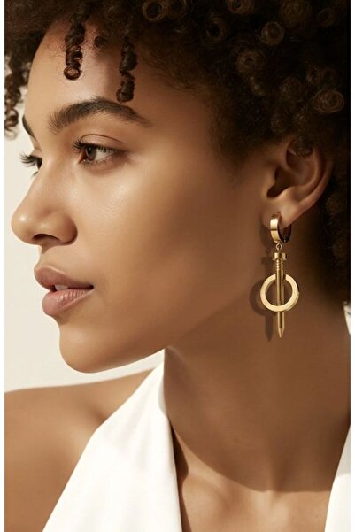Monalisa Home Figured Steel Earrings