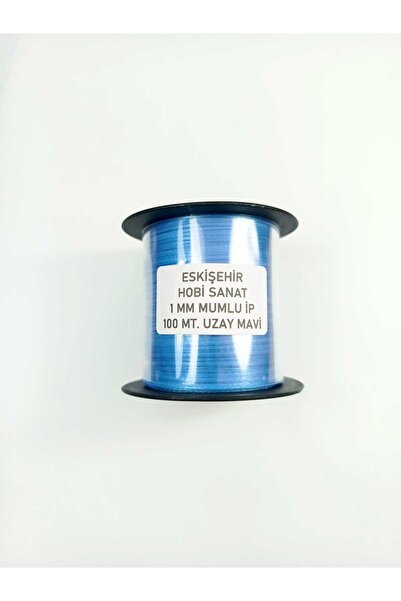 Eskişehir hobi sanat Κορδόνι 1 χιλιοστού, 100 μέτρων, διαστημικό μπλε χρώμα, ...