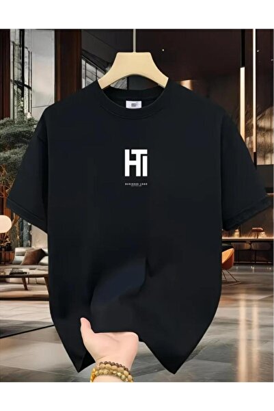 DİVİN Ανδρικό Μοντέρνο Μπλουζάκι Streetwear με Στάμπα