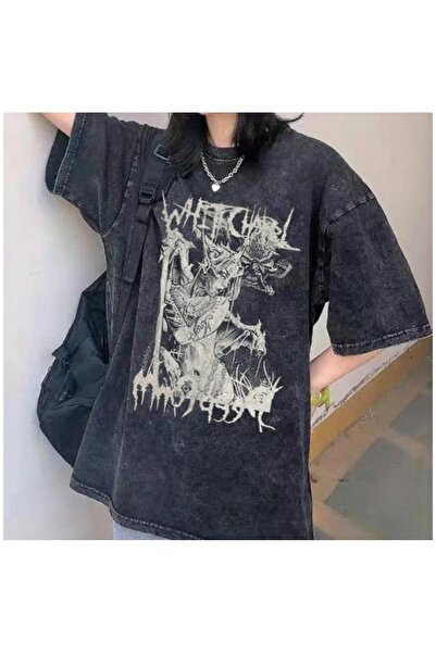 DİVİN Ουνισέξ Κουλ Μπλουζάκι Στρητγουέαρ με Γραφικό  "GAME UP "