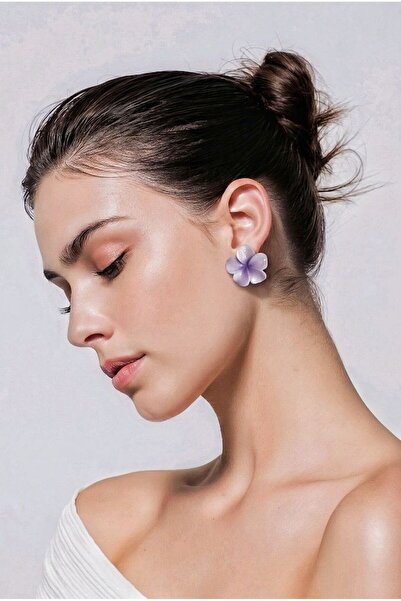 Monalisa Home Spring Flowers Solid Color Earrings