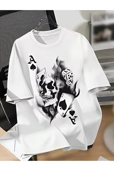 DİVİN Ανδρικό Μοντέρνο Μπλουζάκι Streetwear με Στάμπα