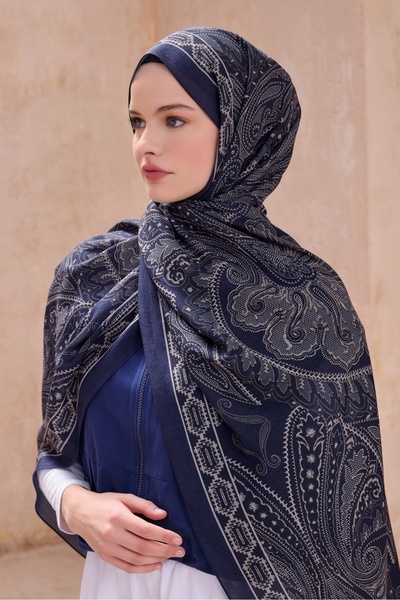 Belli Φρέσκο σάλι με μοτίβο λουλουδιών Vintage 3-29