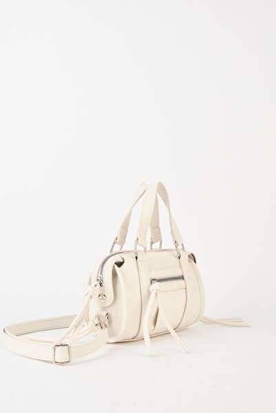 Vivaq Women's Mimoza Cream Zipper Closure Small Size Adjustable Strap Shoulde...