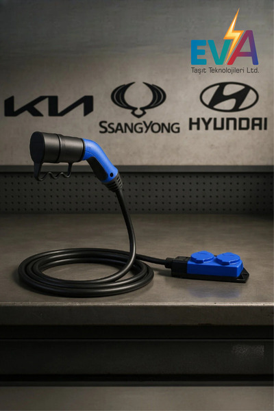 Elektrikli Araçlardan Güç Alın: V2L 2'li Uzatma Priz Adaptör Hyundai-Kia-Sangyong