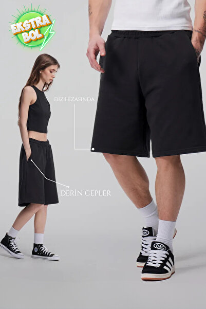 vladivosto Εξαιρετικά φαρδιά unisex τσέπες, βαθιά βερμούδα, μεγάλο μέγεθος, ε...