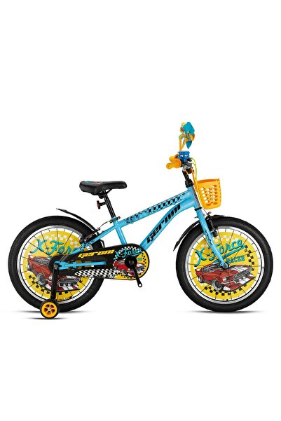 Kron X-FORCE - 16" MTB - 10' - Vitessiz - V.B - Mavi-Siyah/Sarı