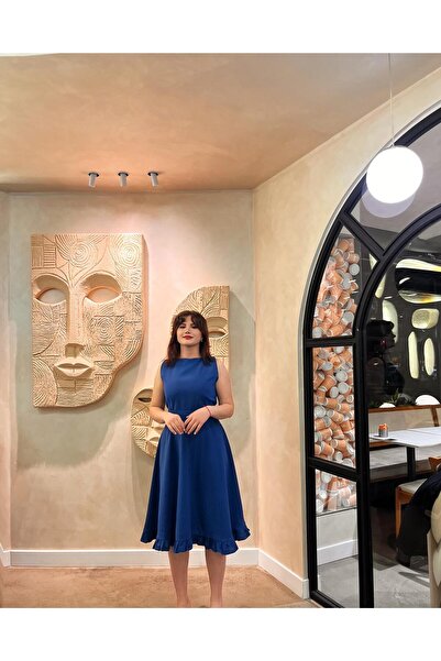 Butik SERENA MAVİ ELBİSE