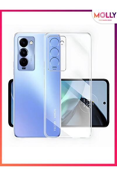 Molly TECNO CAMON 18P İçin Şeffaf Silikon Kılıf
