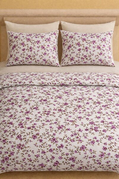 Sheri Home Floral l %100 Pamuk Nevrem Takımı (ÇARŞAFSIZ) SH28874883