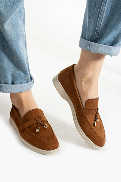 Katrina shoes Daily Wear Γυναικεία Loafer Suede Παπούτσια