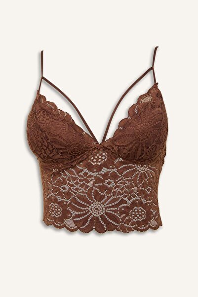 DeFacto Δαντελωτό Μπραλέτ με Ενίσχυση και Χωρίς Μπανέλες G7763AX26SP