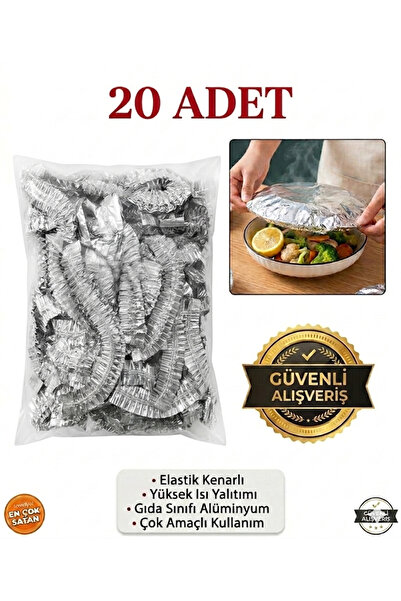 Parmend Life 20 Adet Folyo Tencere Tabak Bonesi Yeniden Kullanılabilir
