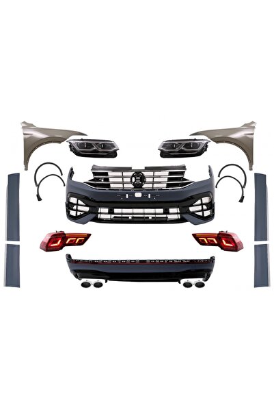 tuningset Κιτ αμαξώματος κατάλληλο για VW Tiguan II Mk2 AD BW 2016-2019 Μετατ...