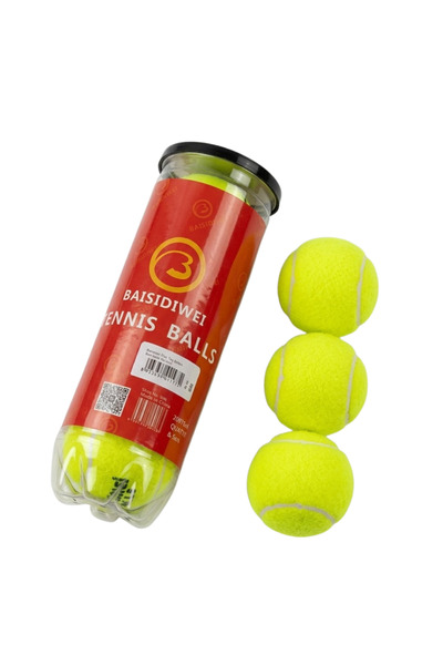 Savings Sphere 3-Piece Tennis Ball Set Durable Balls for Sports and Entertain...