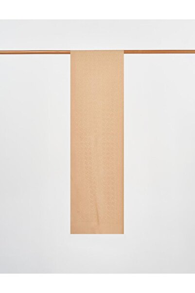 Kayra Logo Detailed Lyocell Shawl Beige