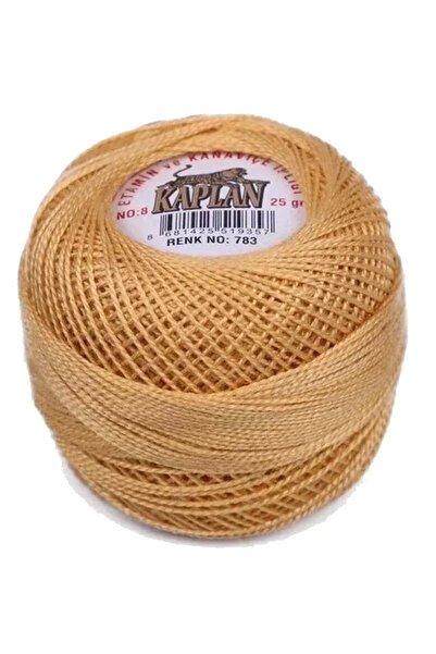 Generic Brand Tiger etamine and cross stitch thread no. 8 code/color: 783 - r...