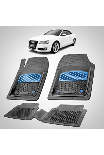 TEAMCAR Audi A5 8T Cabriolet Συμβατά Πατάκια Δαπέδου 2009-2016 |   Μπλε