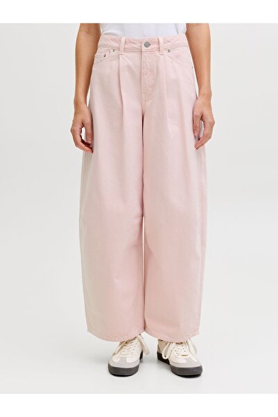 JJXX Barrel Fit Jeans JXPORTO LIA BARREL CROP MW R370 DNM