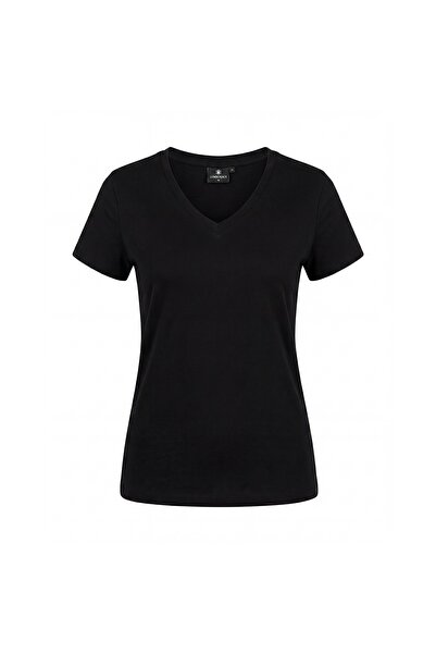 lumberjack WB 11ATHEN Μαύρο γυναικείο κοντομάνικο μπλουζάκι