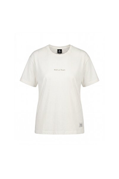 lumberjack Γυναικείο κοντομάνικο μπλουζάκι WL 11TEAM Ecru