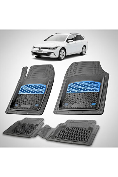 TEAMCAR Covorașe auto compatibile cu Volkswagen Golf Mk8 Variant 2020-2025 | ...