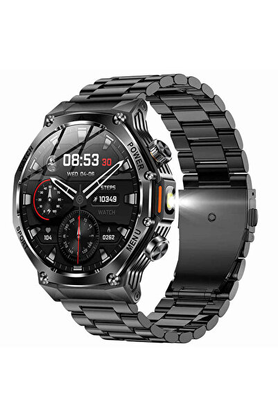 Microwear AK 82 Έξυπνο ρολόι (Μαύρο)