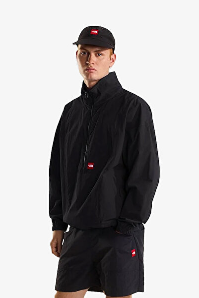 THE NORTH FACE M Tnf Red Box Taslan Erkek Siyah Ceket NF0A8FPAJK31