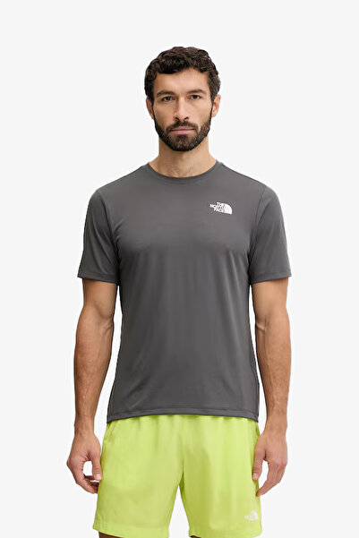 THE NORTH FACE M 247 SS Reg Erkek Gri T-Shirt NF0A894BRHI1