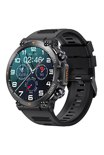 Bakeey K 76 Pro Έξυπνο ρολόι (Μαύρο)