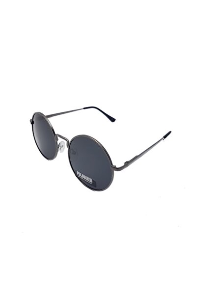 Tia Accesorii Ochelari de soare polarizați, rotunzi, retro, stil John Lennon,...