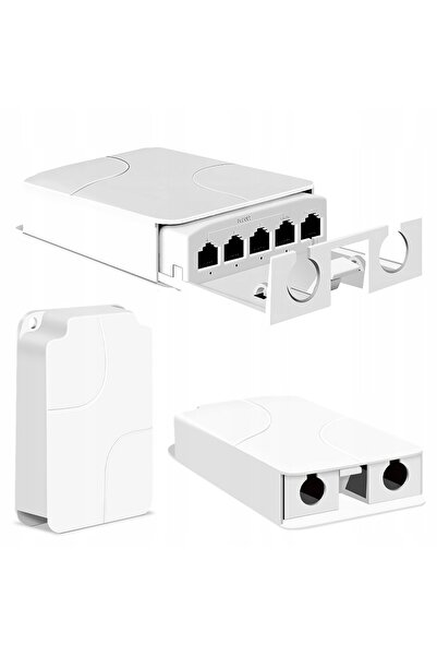 Rosfix NetExtender POE5X PoE Repeater – 5x RJ45 | 90W PoE IP55