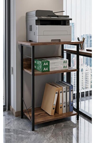 DEHALİMİTED Yazıcı Sehpası 3 Katlı Çok Amaçlı Raf Metal Ayaklı Printer Stand ...