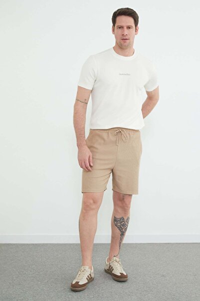 Fulla Moda Σορτς με ελαστική μέση και κορδόνια