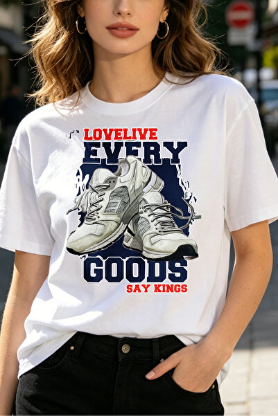 Fleck Womens T Shirts Lovelive Every Goods Say Kings Sneaker Graphic Streetwe...