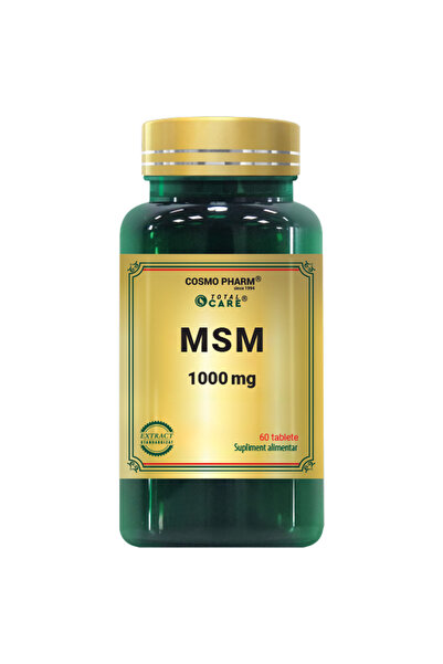 Cosmo Pharm MSM 1000 mg – supliment alimentar, 60 cpasule