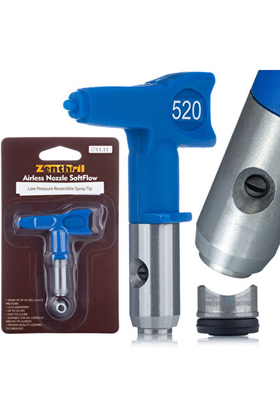 Rosfix Zenthril Duza Pistol Vopsit SoftFlow 520 | Jet 25 cm | Compatibil cu G...