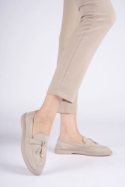 TRENDELLA Γυναικεία καθημερινά παπούτσια σουέτ λοφερ – Άνετα, με αντιολισθητι...