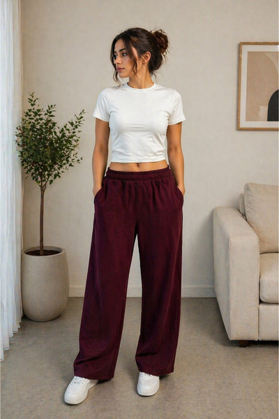 ZAVIXO Γυναικείο Crop Σετ 2 τεμαχίων 100% Βαμβάκι Άνετη Γραμμή Καθημερινό Συν...