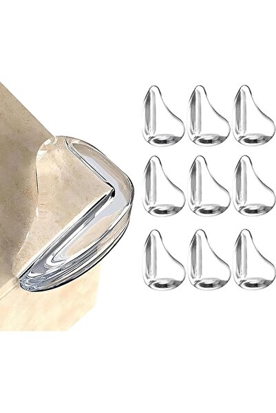 Arabest 10-Piece Clear Corner Protector Set for Baby Safety,Furniture Edge Gu...