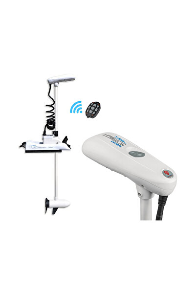 Haswing Електрически мотор Кайман Б GPS Ген 1.6 Круиз контрол 55lb Бял Кайман...