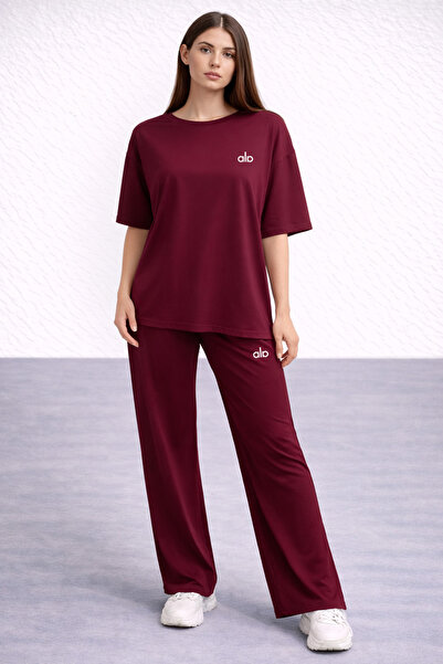 ZAVIXO Women's Oversize 2-Piece Set 100% Cotton Soft Fabric Casual Style