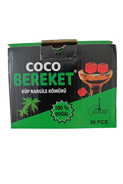 Bereket Coco Küp Nargile Kömürü 36 Adet