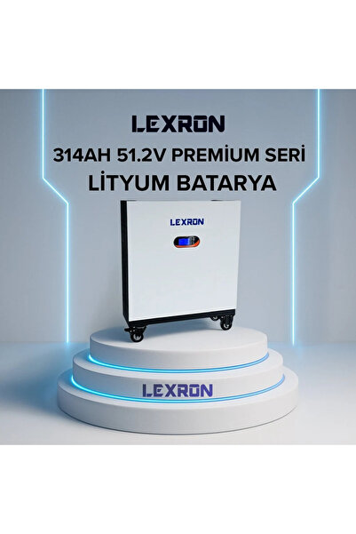 Lexron 314AH 51.2V PREMİUM SERİSİ LİTYUM BATARYA