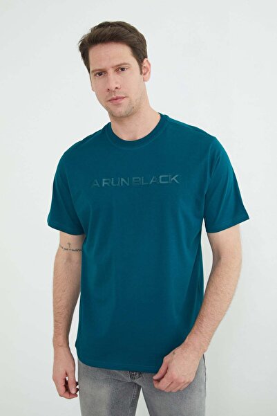 Fulla Moda Μπλουζάκι με ανάγλυφο σλόγκαν