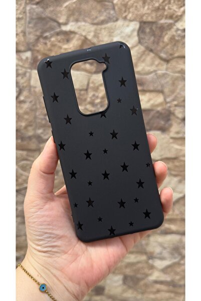 Vip Case Redmi Note 9 Uyumlu Mini Siyah Yıldız Desenli Silikon Darbe Emici Kl...